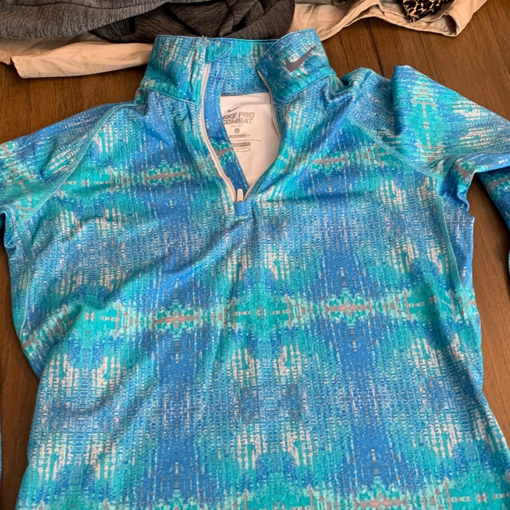 Nike pro combat running shirt